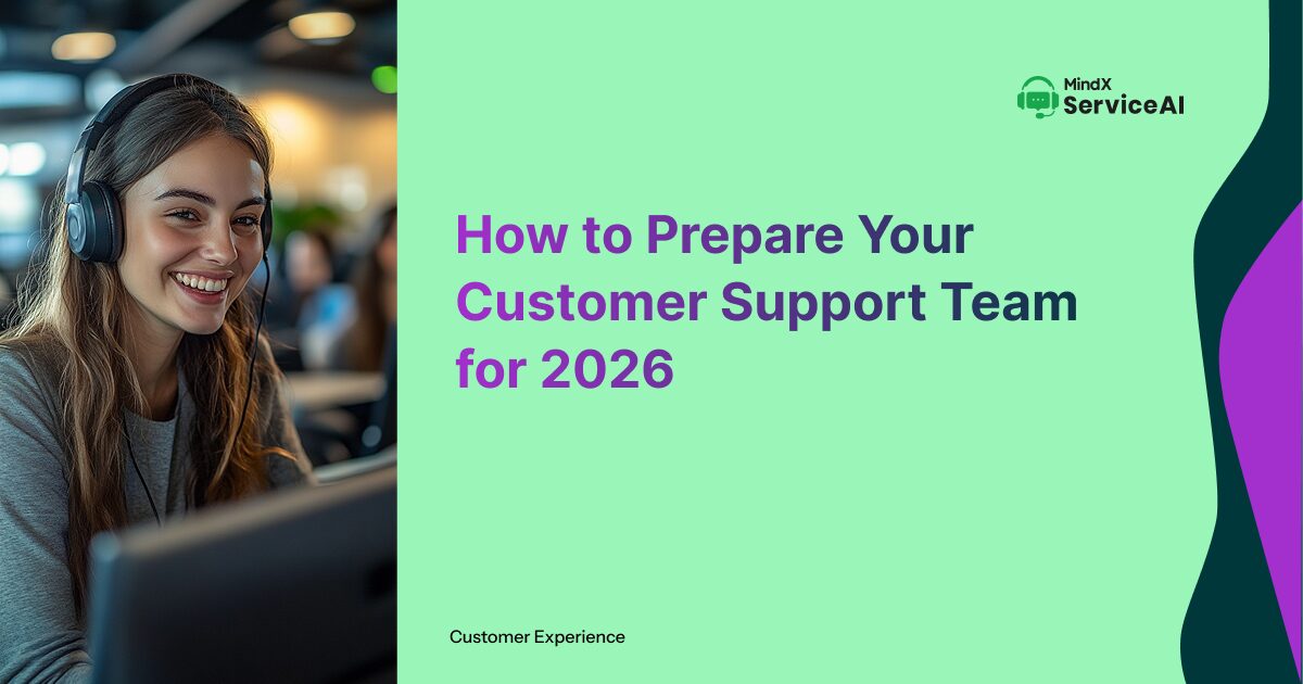 How to prepare your customer support team by 2026